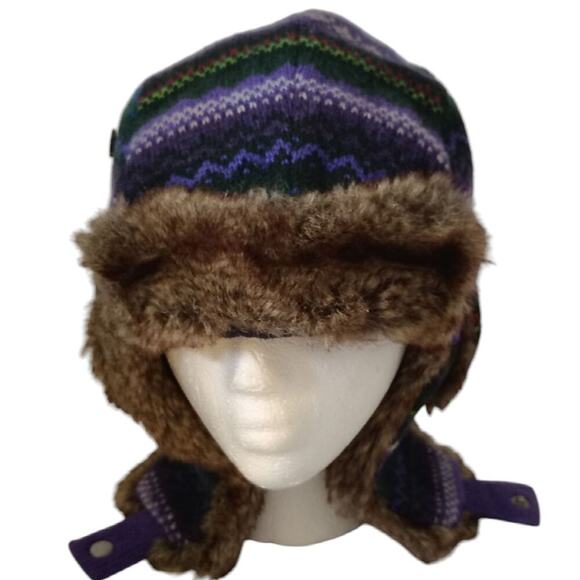 Eddie Bauer Hunter Hat Purple Large/XL - Picture 1 of 4
